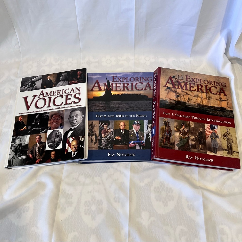 Notgrass Exploring America Homeschool Curriculum Set (Complete)